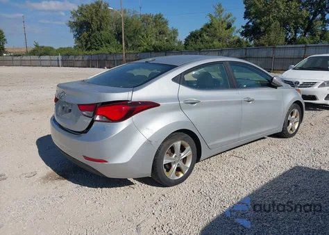 2016 Hyundai Elantra Value Edition from USA, damaged, VIN KMHDH4AE5GU587189